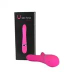 Duck, vibrator with vaginal and clitoral stimulation 1