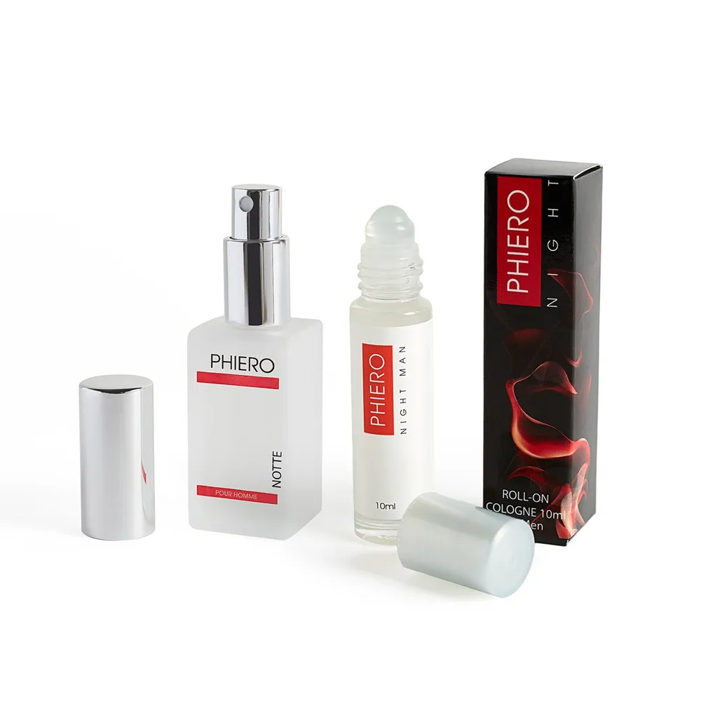 Pheromones - Phiero Notte + Phiero Night Man: pheromone perfumes for men