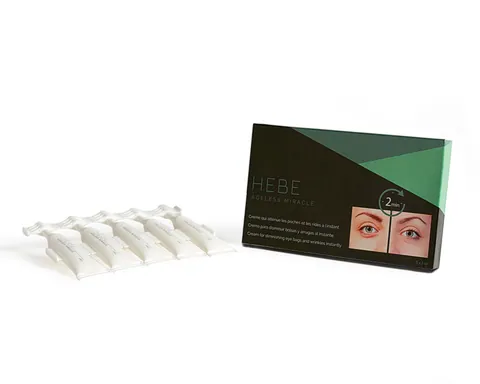 Hebe 5 Single Doses, instantly removes wrinkles and expression lines. 5 doses