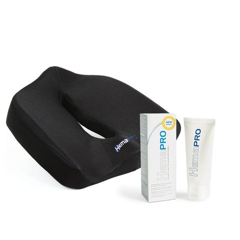 Hemapro Pack: cushion and cream for haemorrhoids