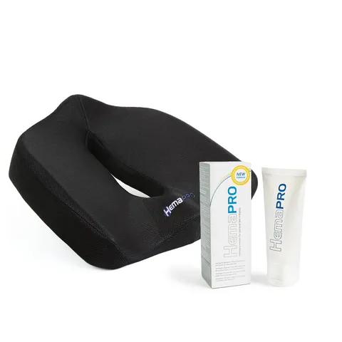 Hemapro Pack: cushion and cream for haemorrhoids