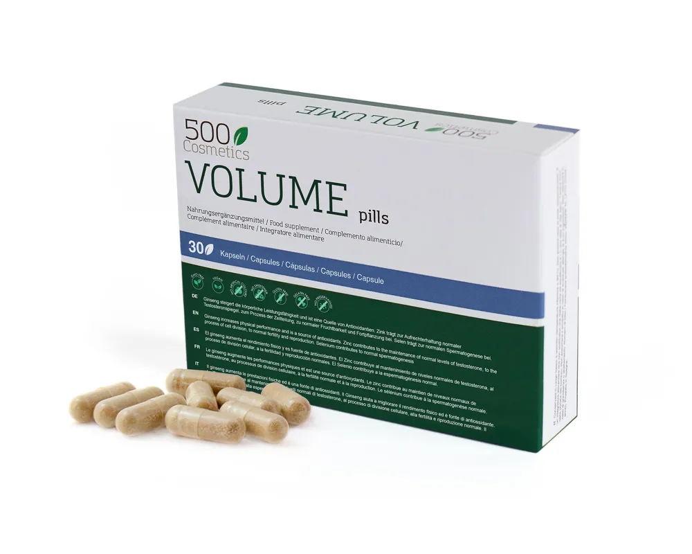 500Cosmetics Volume Pills, tablets to improve sperm quantity and quality