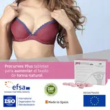 Pack 5 - Procurves capsules and cream to enlarge and firm the bust - 2 pieces (5) 2