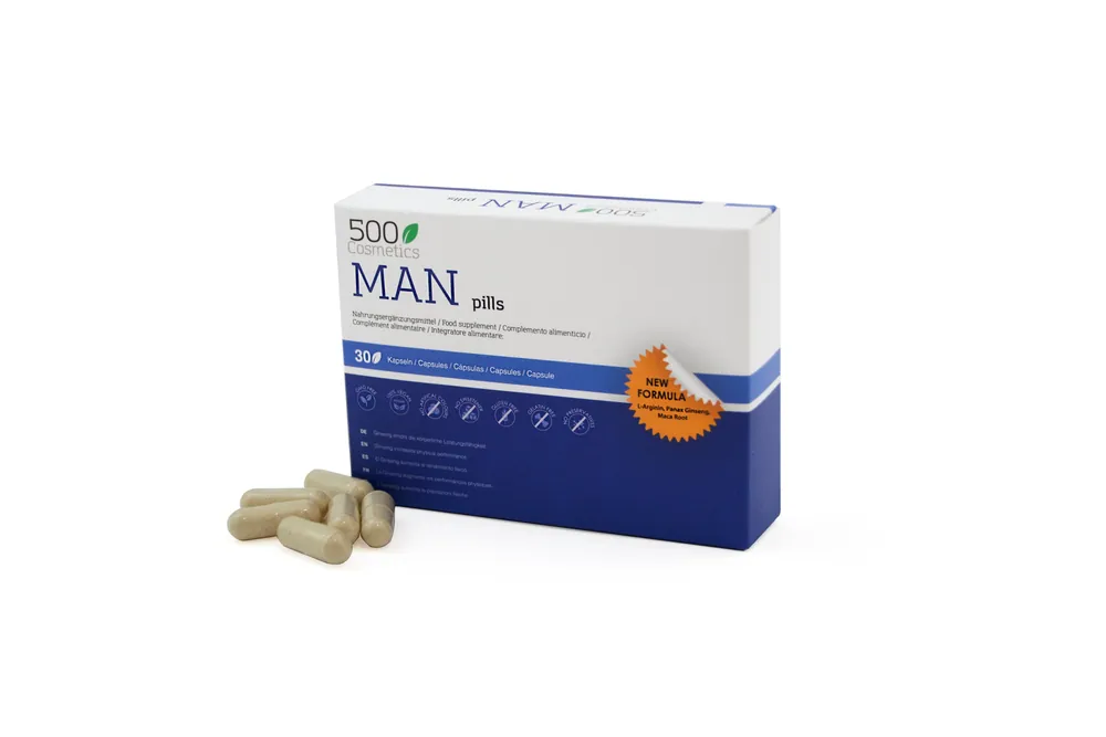 500Cosmetics Man Pills, tablets to boost male sexual virility