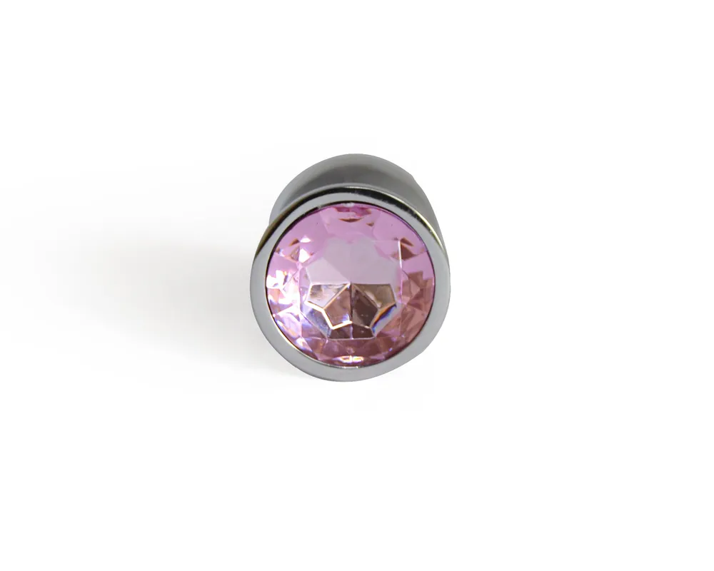 Metal anal plug, size L