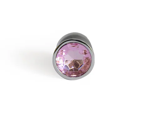 Metal anal plug, size L