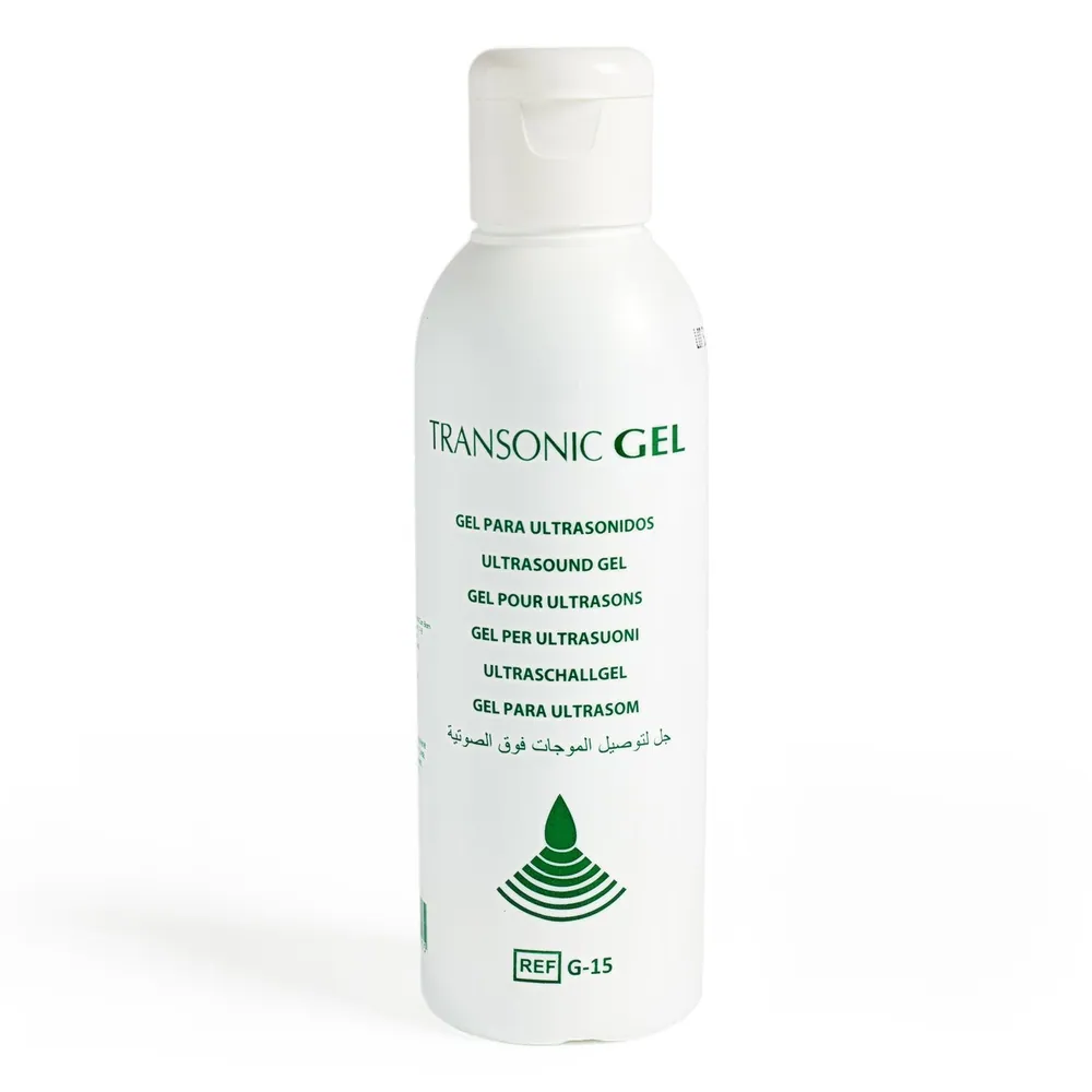Transonic. Conductive gel for electrostimulation.