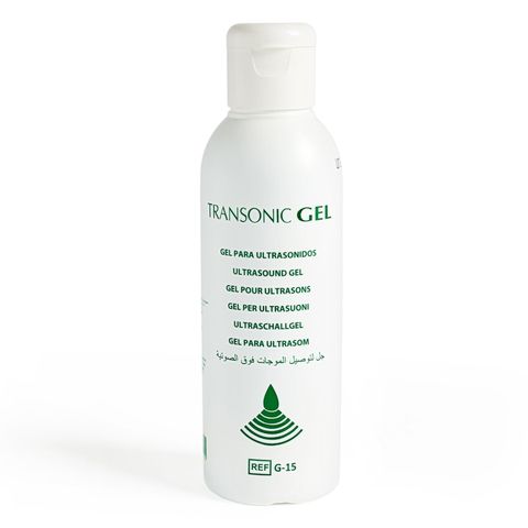 Transonic. Conductive gel for electrostimulation.