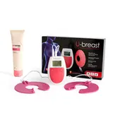 U-Breast + Procurves Plus: electrostimulation device and Procurves Plus creams for bust stimulation. 100ml 1