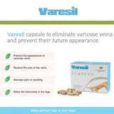 Varesil Capsules and Varesil Cream to prevent and relieve varicose veins 4