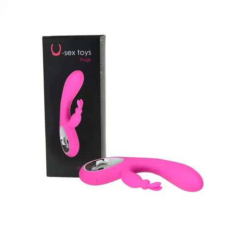 Vugs vaginal vibrator with clitoral stimulation.