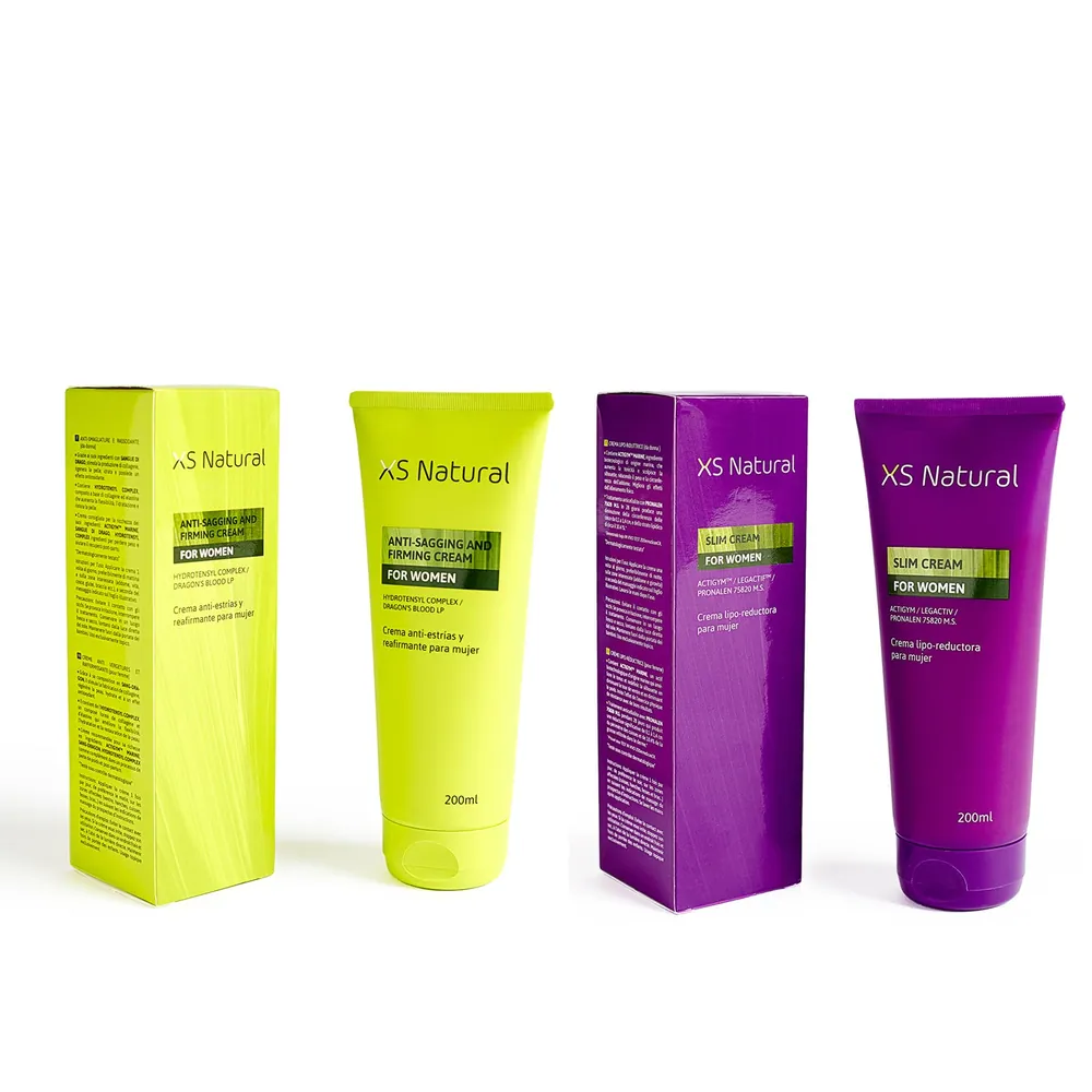 XS Natural lipo-reducing cream for women + XS Natural stretch mark and firming cream